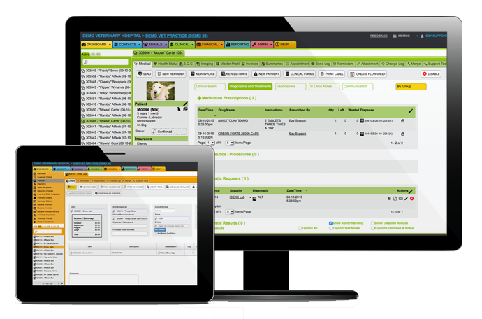 EzyVet Cloud Veterinary Practice Management Software